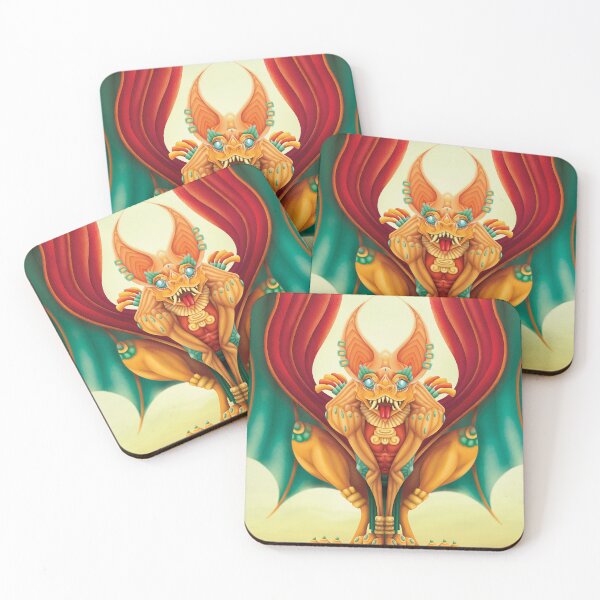 Item preview, Camazots, the Mayan Bat God from the Underworld Art designed and sold by BlueFuryDesign.