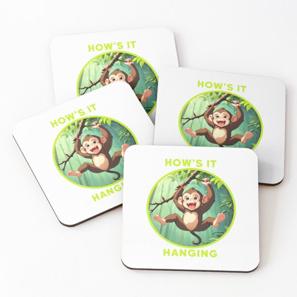 Item preview, How's It Hanging: Monkeying Around in the Treetops designed and sold by designsbyflo.