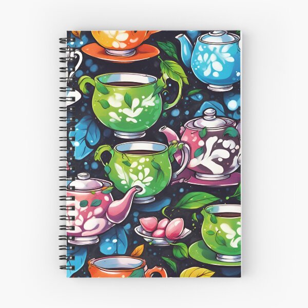 Item preview, Tea Leaves and Tea Pot Pattern designed and sold by SeamCraft.