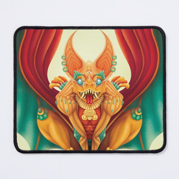 Item preview, Camazots, the Mayan Bat God from the Underworld Art designed and sold by BlueFuryDesign.