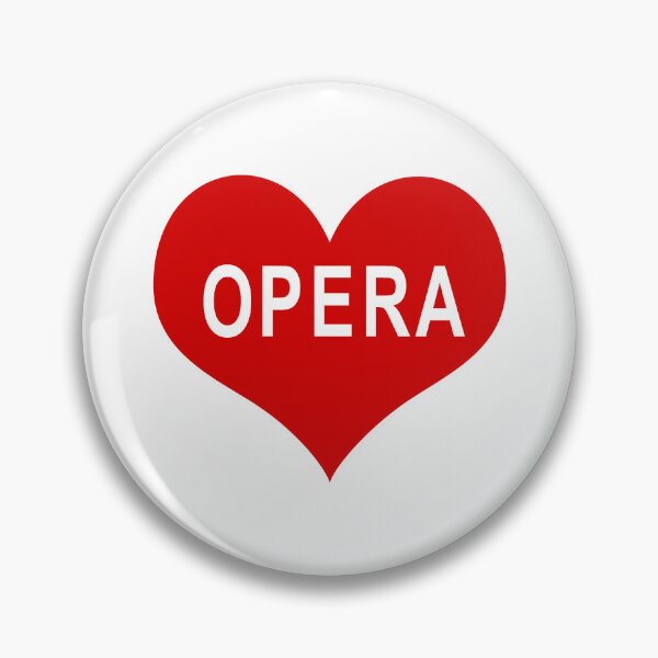 Item preview, OPERA Red Love Heart designed and sold by usernamenaijan.