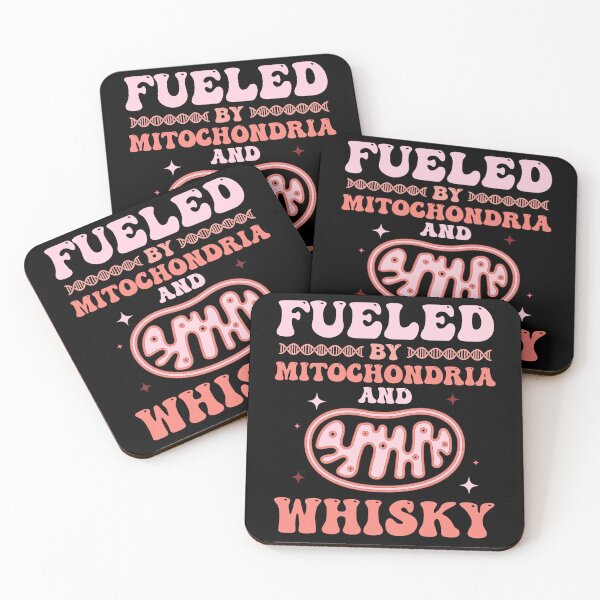 Item preview, Fueled By Mitochondria and Whisky Funny Biology - Biology Teacher Day designed and sold by Amineharoni.