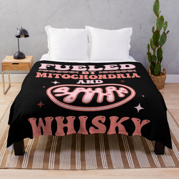 Item preview, Fueled By Mitochondria and Whisky Funny Biology - Biology Teacher Day designed and sold by Amineharoni.