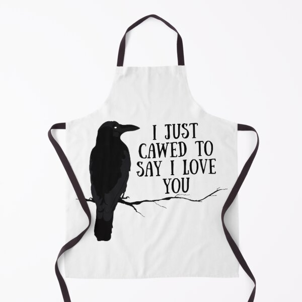 Item preview, I Just Cawed to Say I Love You - Crow - Halloween gift designed and sold by SSustainable.
