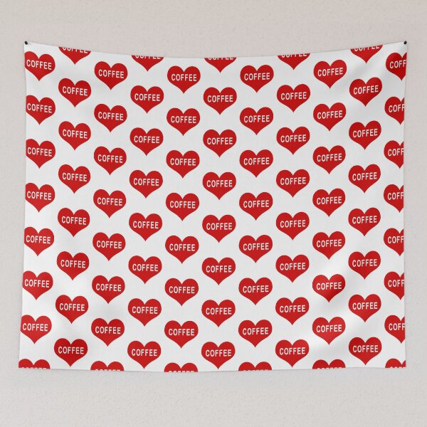 Item preview, COFFEE Red Love Heart designed and sold by usernamenaijan.