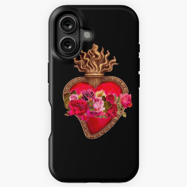 Item preview, Red Immaculate Heart - Sacred Heart designed and sold by Demeters Spring.