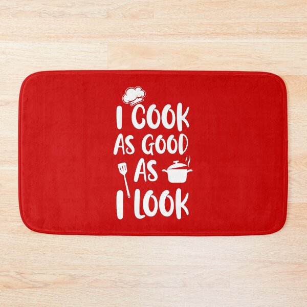 Item preview, I Cook As Good As I Look. Kitchen Gift, Cooking gift, Cooking Quote designed and sold by DesignHouse07.