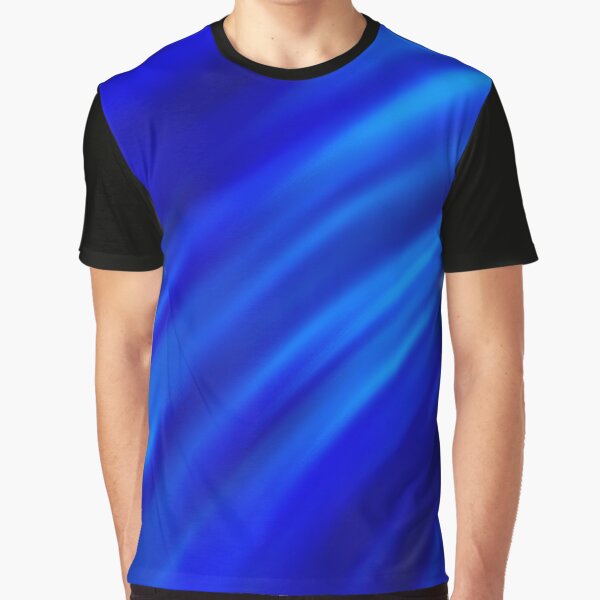 Electric Blue Graphic T-Shirt