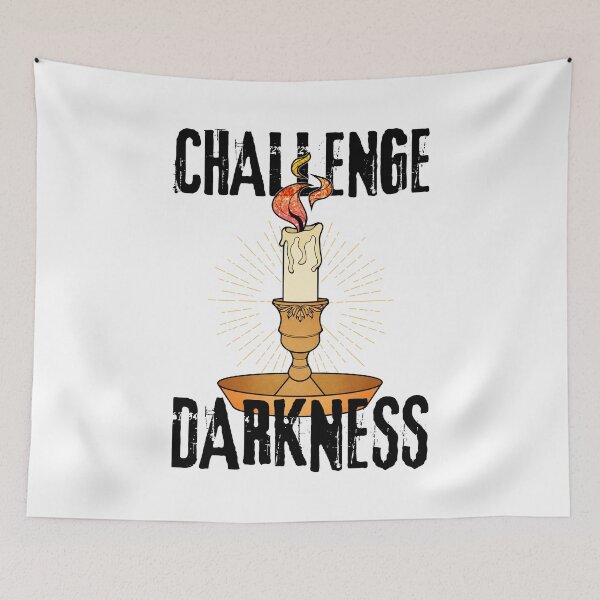 Item preview, Challenge Darkness | Lit Candle Flame designed and sold by ObsidianDaz.