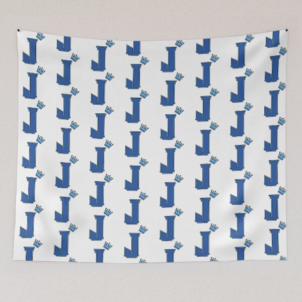 Item preview, Blue Letter J designed and sold by AFJ-Creative.