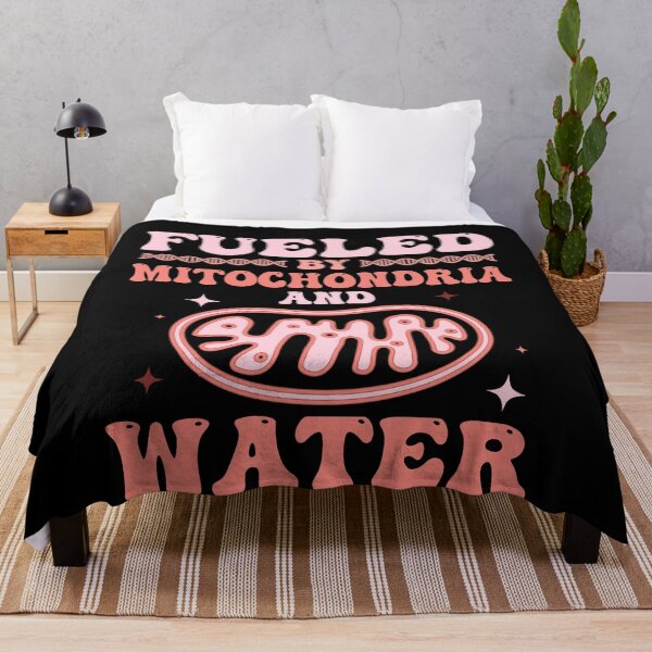 Item preview, Fueled By Mitochondria and Water Funny Biology - Biology Teacher Day designed and sold by Amineharoni.