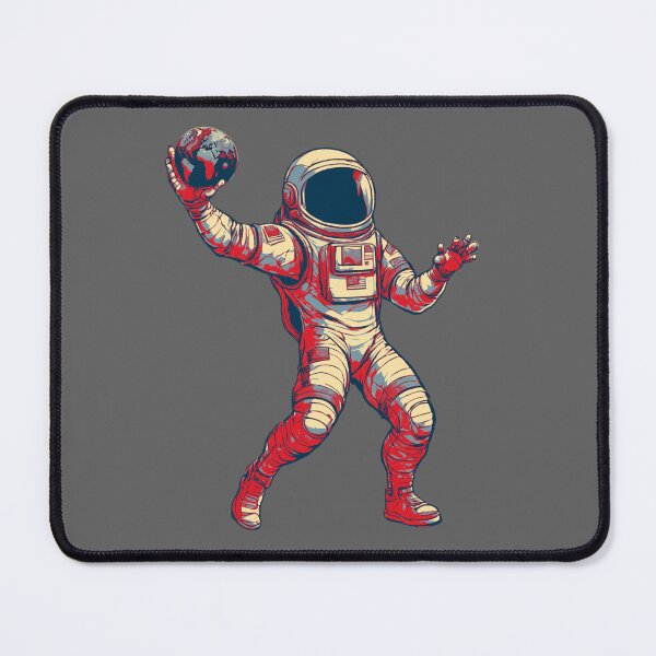 Item preview, Astronaut Playing Handball designed and sold by TrueArtsStore.