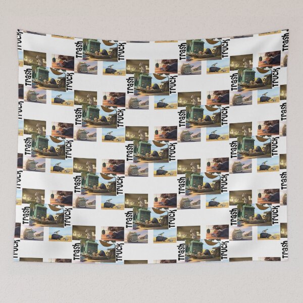 Item preview, Colage Hank And Trash Truck  designed and sold by FabStylesCo.