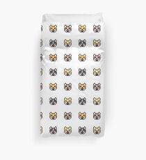 Pixel Dog Duvet Cover