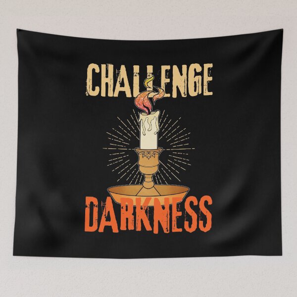 Item preview, Challenge Darkness | Lit Candle Flame designed and sold by ObsidianDaz.