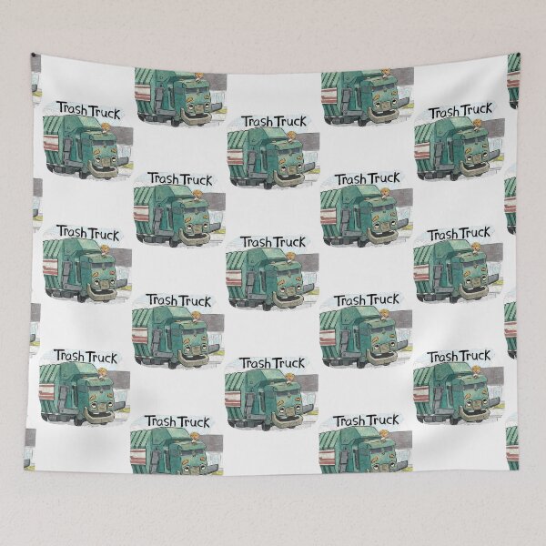 Item preview, Funny Hank And Trash Truck designed and sold by FabStylesCo.