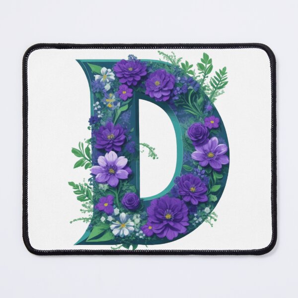 Artikelvorschau, Buchstabe D Kunst floral entworfen und verkauft von Kodchaporn-P.
