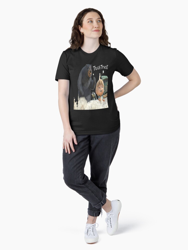 Thumbnail 4 von 7, Essential T-Shirt, Lustiges Trash Truck-Geschenk für Fans von Trash Truck Netflix designt und verkauft von FabStylesCo.