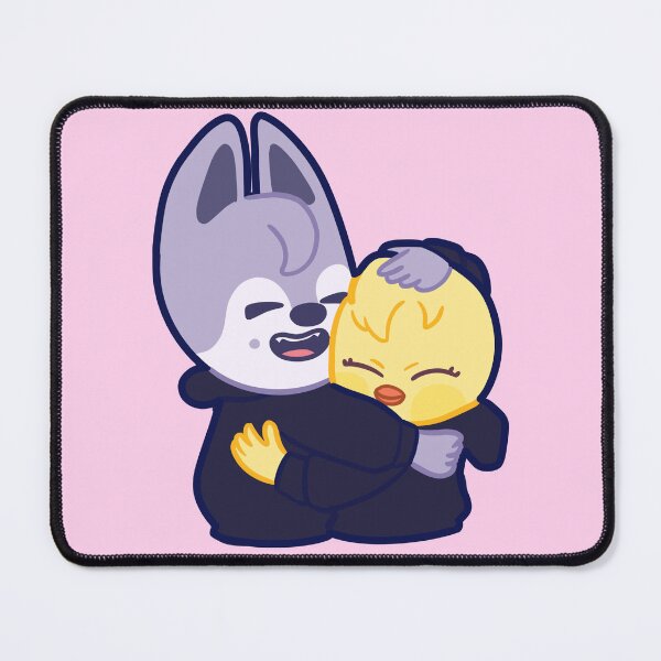 Item preview, STRAY KIDS (SKZOO) WolfChan And Bbokari Hug  designed and sold by LilMissRandom17.