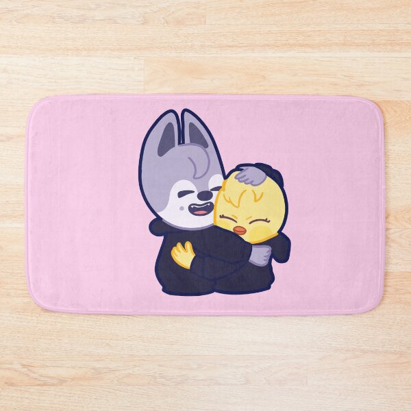Item preview, STRAY KIDS (SKZOO) WolfChan And Bbokari Hug  designed and sold by LilMissRandom17.