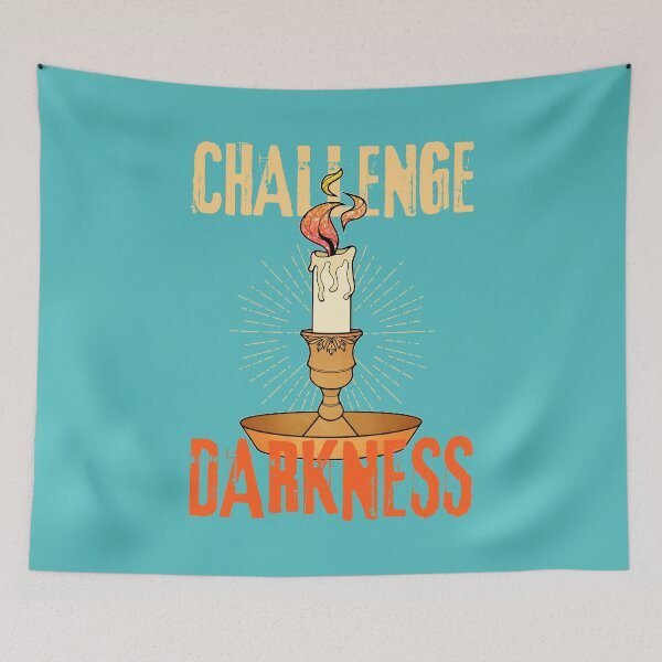 Item preview, Challenge Darkness | Lit Candle Flame designed and sold by ObsidianDaz.