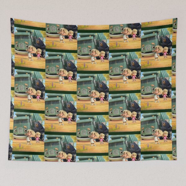 Item preview, Hank and the trash truck Active  designed and sold by FabStylesCo.