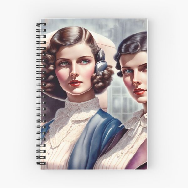 Item preview, Women in the telephone exchange designed and sold by M-Y-A-R-T-.