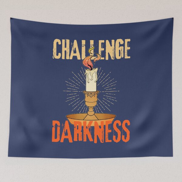 Item preview, Challenge Darkness | Lit Candle Flame designed and sold by ObsidianDaz.