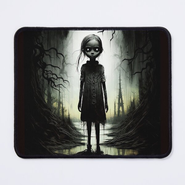 Item preview, Creepy Little Girl designed and sold by Space-Yeti.