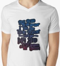 Drake God's Plan Men's V-Neck T-Shirt