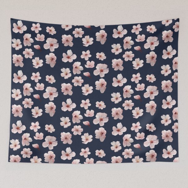 Item preview, White Sakura Cherry Blossom Drift designed and sold by SAS-Designer.