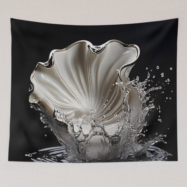 Item preview, Porcelain Rapana shell art print designed and sold by dcrc.