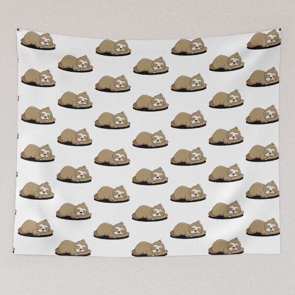 Item preview, Sloth Sleeping On The Ground designed and sold by thespecialtyhub.