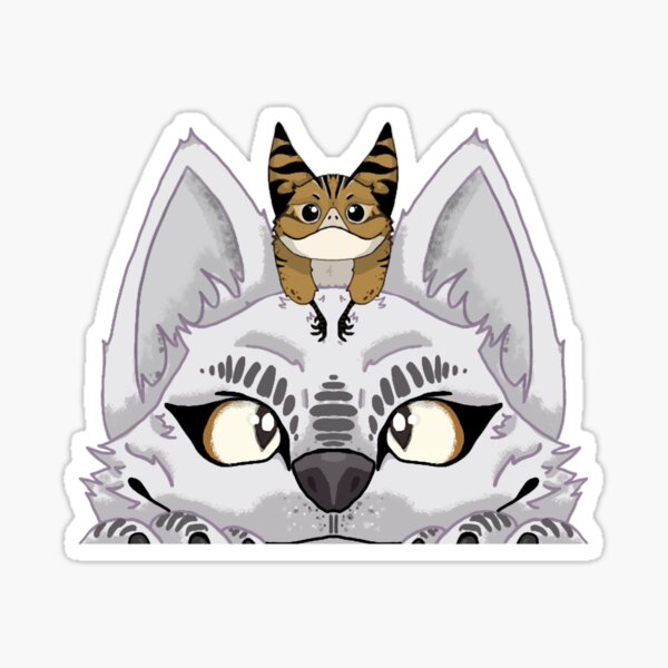 Loth Wolf Stickers for Sale
