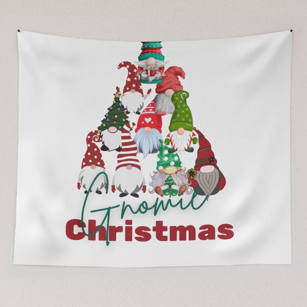 Item preview, Gnomie Christmas Cute Holiday Design designed and sold by missdebi27.