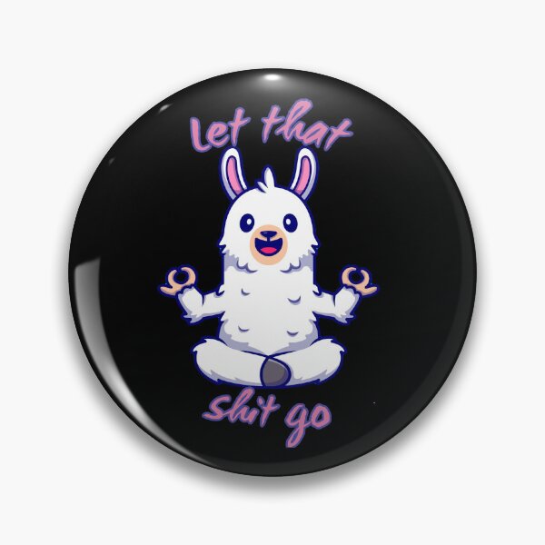 Item preview, Let that shit that funny Lama mediation  designed and sold by I-mydesign.