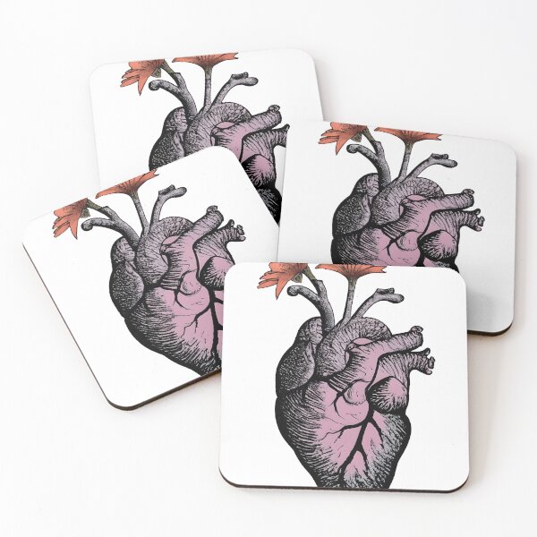 Item preview, Botanical heart  designed and sold by Urban  Charms.