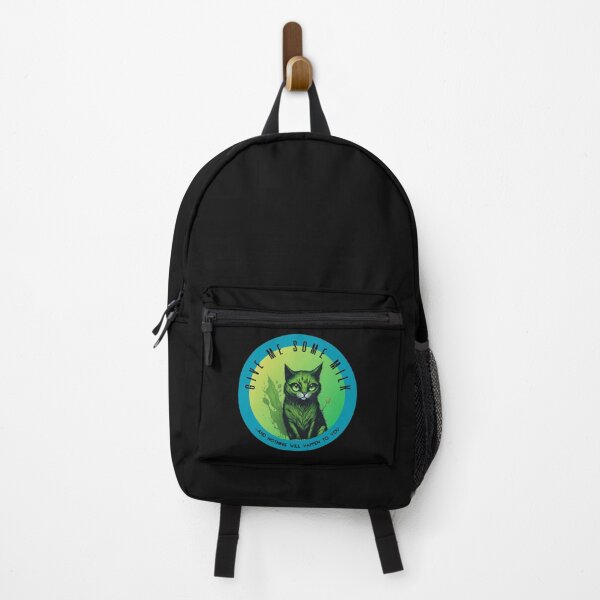 Item preview, Give me some milk, cute creepy kitty designed and sold by ArtiDann.