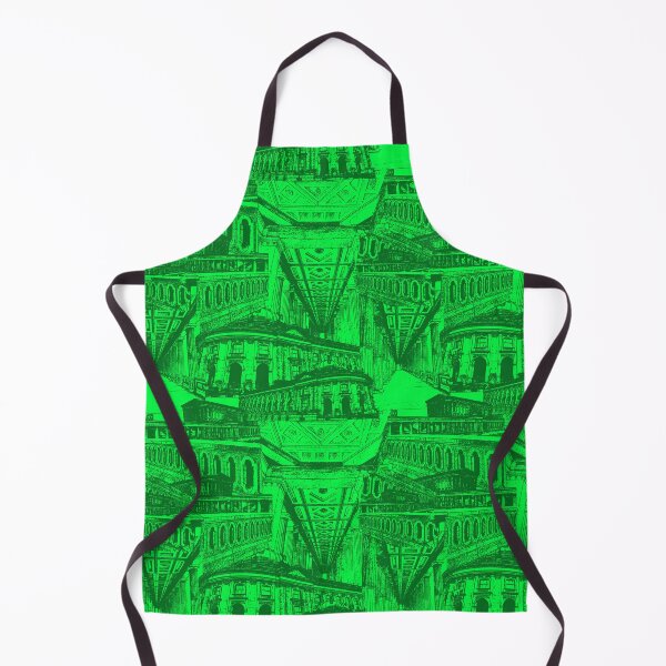 Item preview, Berlin architecture green designed and sold by Glory-Bee.