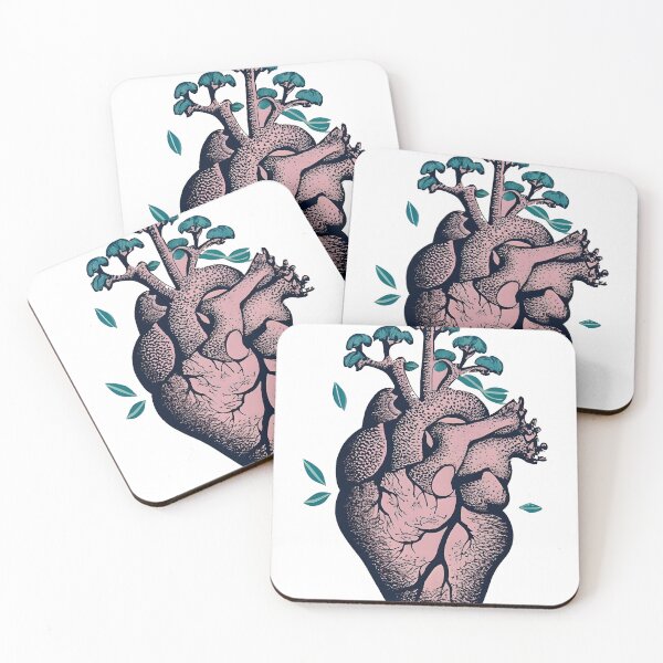 Item preview, Botanical heart - trees designed and sold by Urban  Charms.