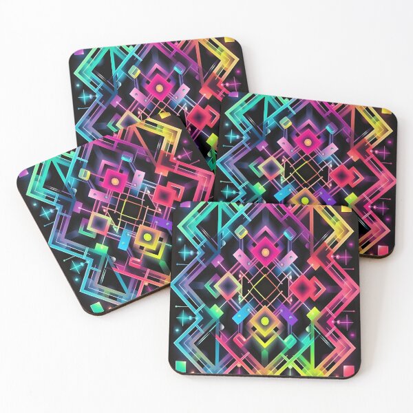 Item preview, Futuristic Geometric Kaleidoscope designed and sold by alaa-mously.