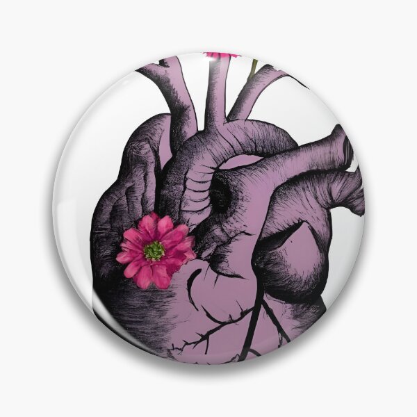 Item preview, Botanical heart - colorful flowers designed and sold by Urban  Charms.