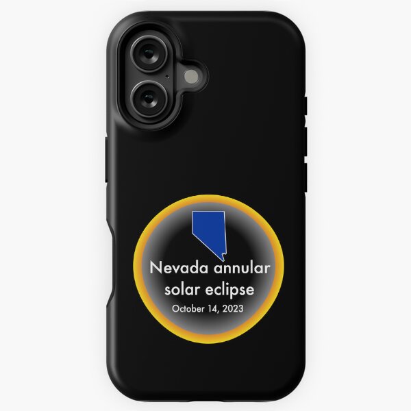 Item preview, Annular solar eclipse, October 14, 2023 in Nevada designed and sold by Cosmos-as-Art.
