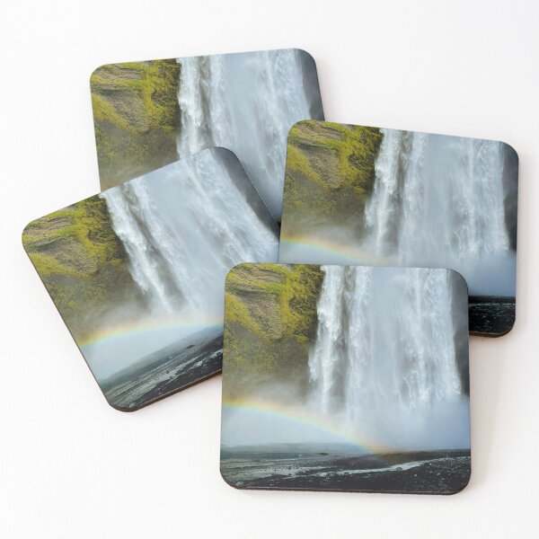 Item preview, Iceland Skogafoss Waterfall designed and sold by tammyschroder.