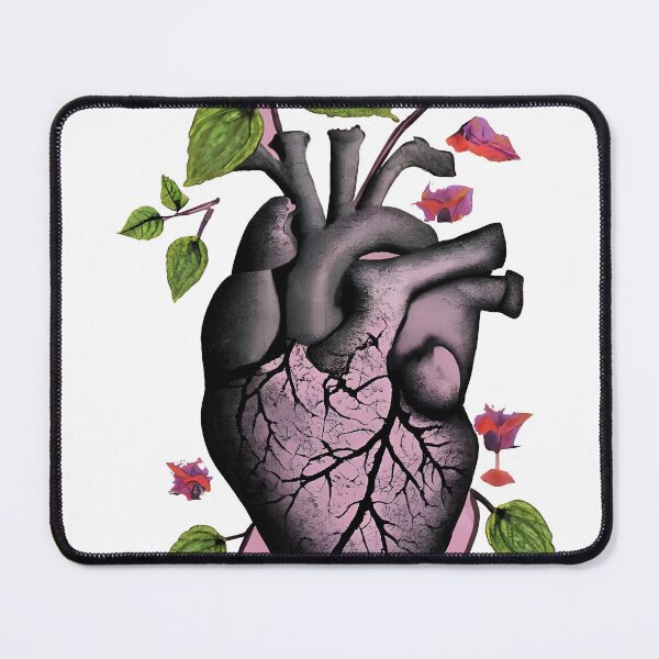 Item preview, Botanical heart - leaves and flower petals designed and sold by Urban Charms.