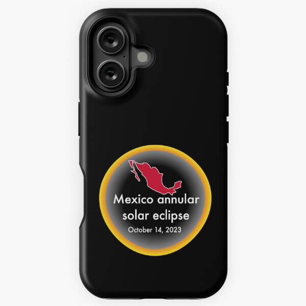 Item preview, Annular solar eclipse, October 14, 2023 in Mexico designed and sold by Cosmos-as-Art.