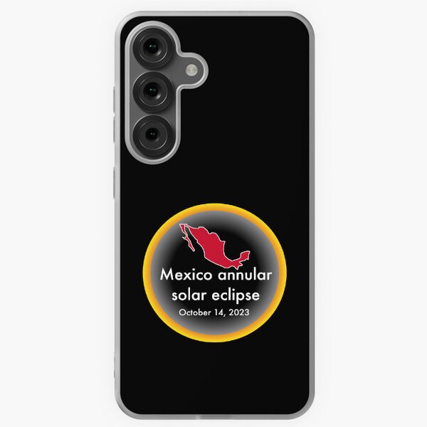 Item preview, Annular solar eclipse, October 14, 2023 in Mexico designed and sold by Cosmos-as-Art.