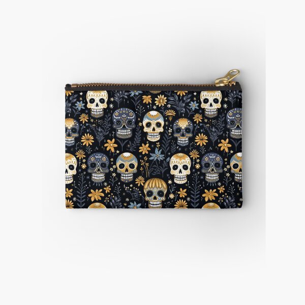 Item preview, Decorated Halloween Skulls Pattern designed and sold by Blue-Banana.
