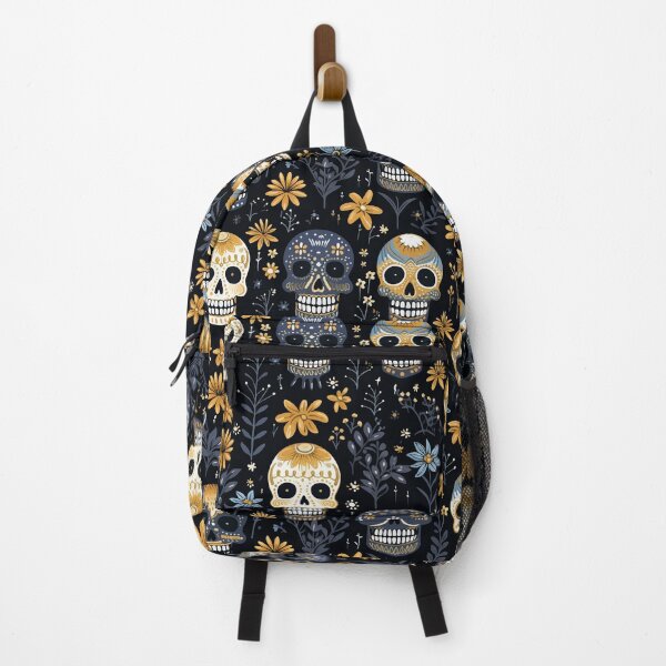 Item preview, Decorated Halloween Skulls Pattern designed and sold by Blue-Banana.