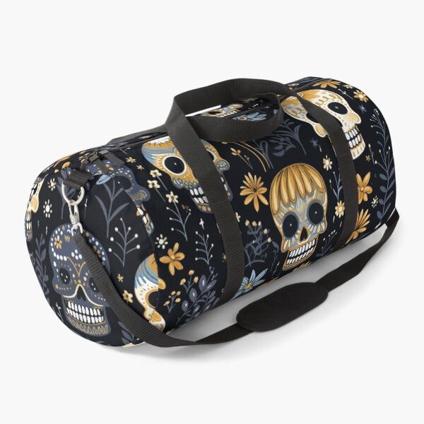 Item preview, Decorated Halloween Skulls Pattern designed and sold by Blue-Banana.